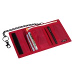 VIAGGI Travel Cash Carrier Wallet - Red